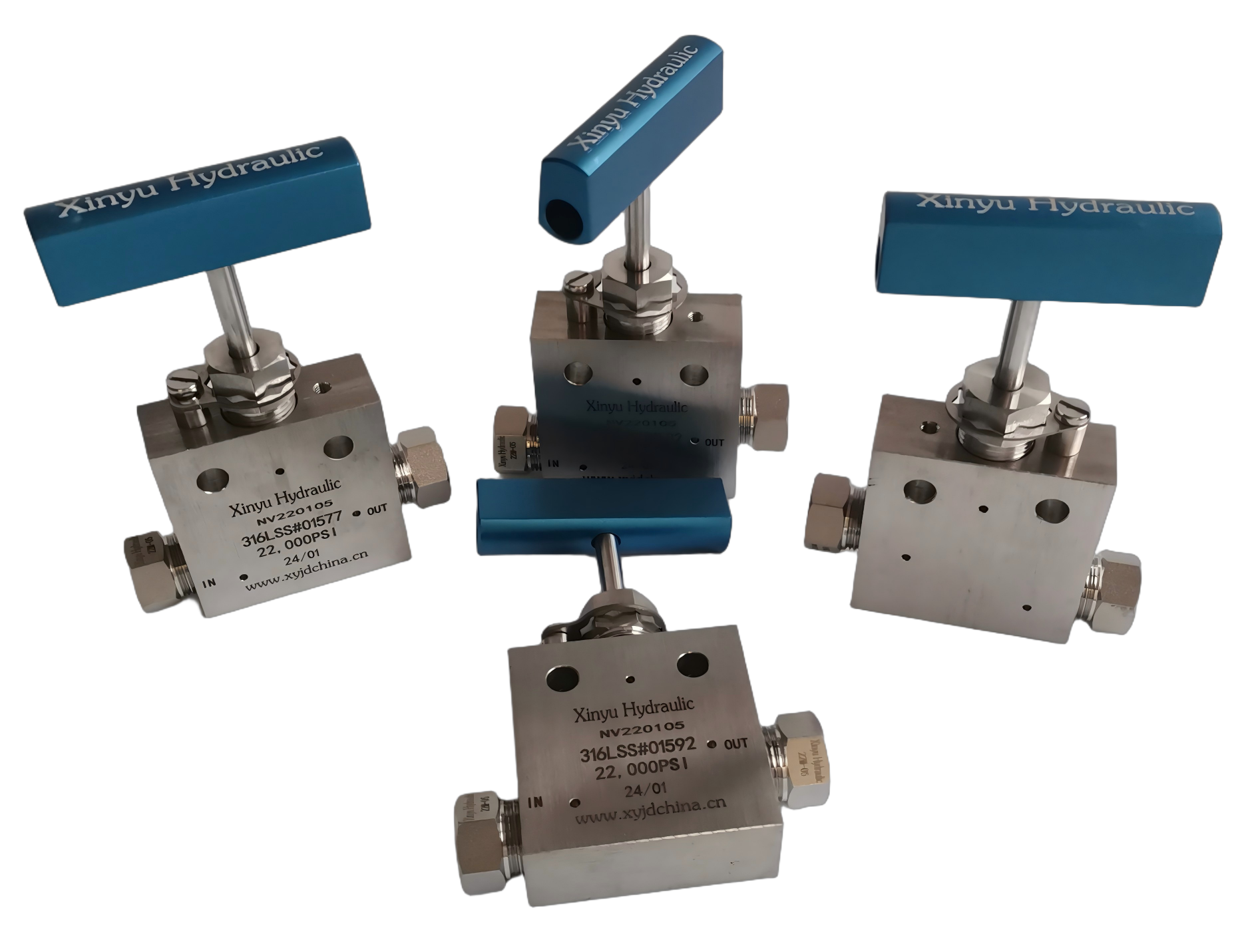 40.000psi直角型可換閥座針閥