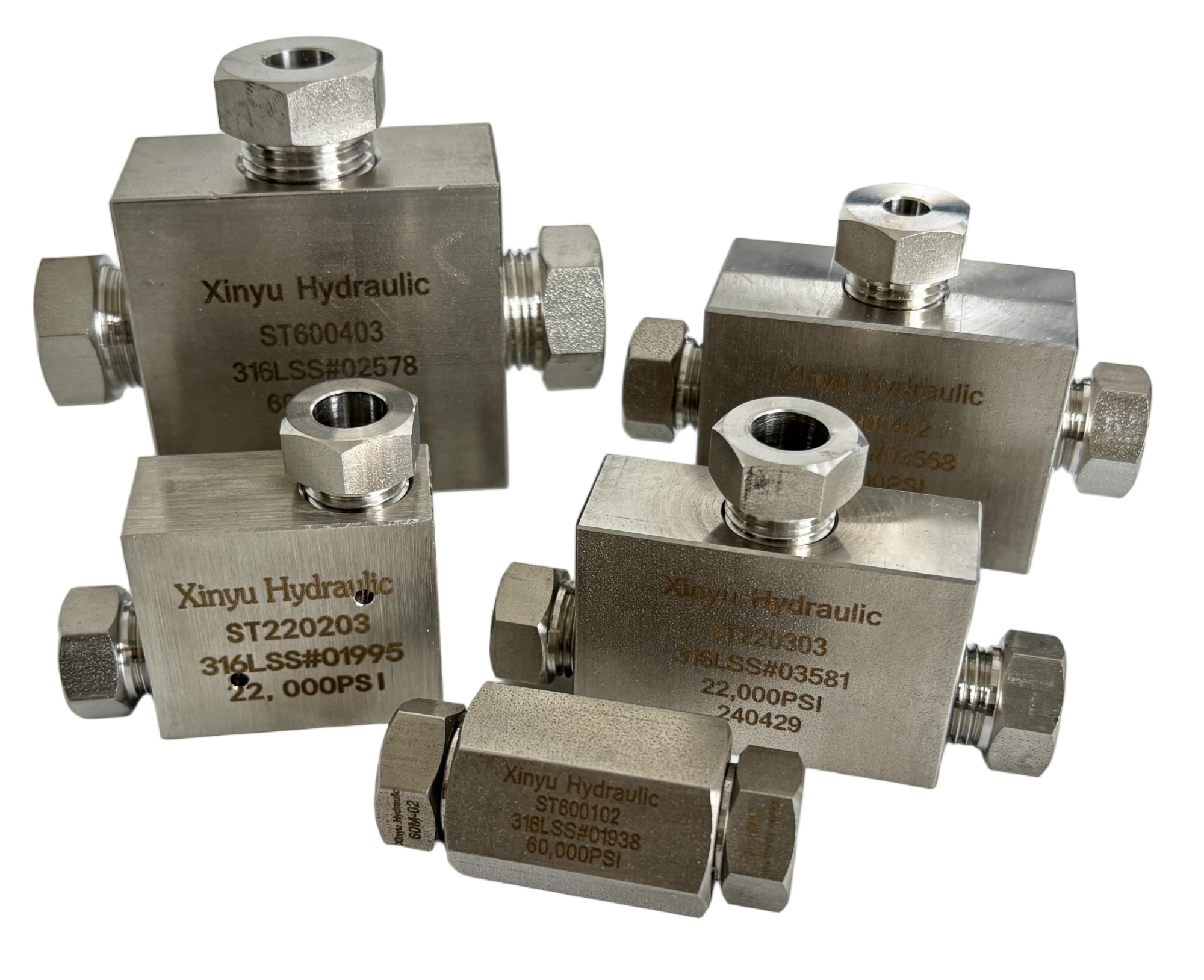 不銹鋼高壓四通接頭多通可定制