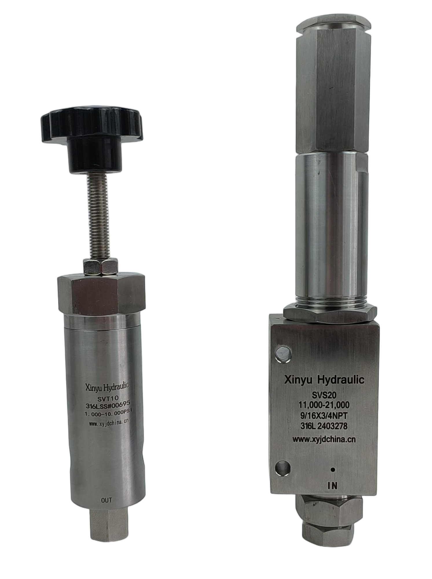 不銹鋼高壓安全溢流閥