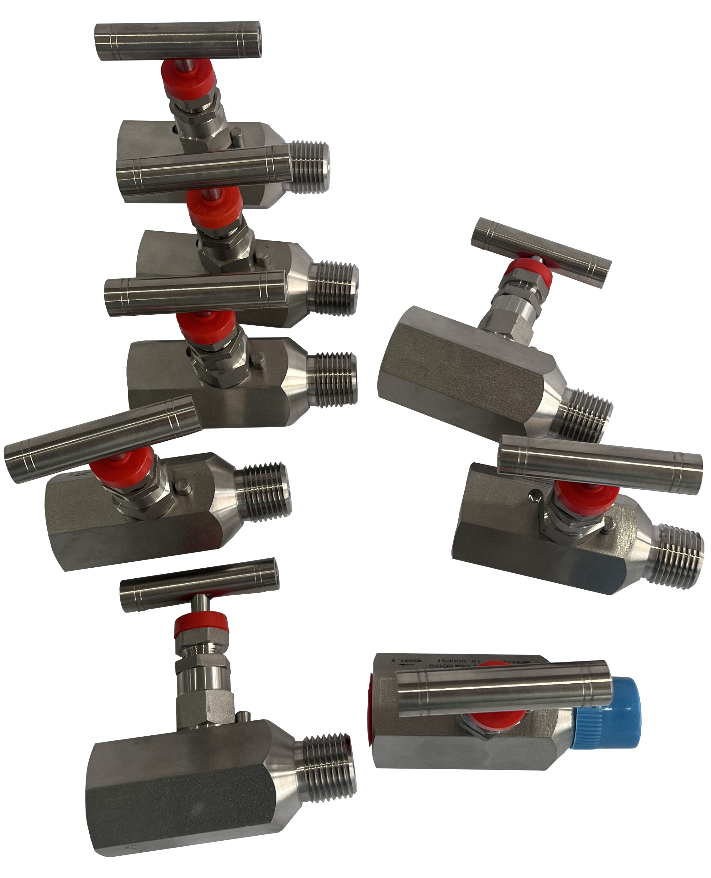 90°角型手動針閥