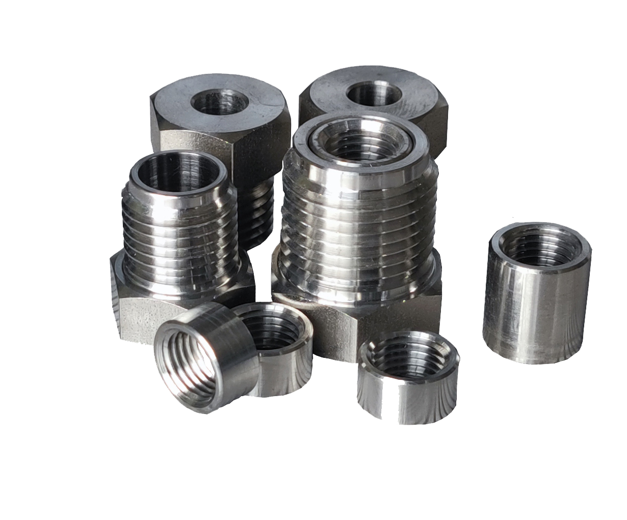 不銹鋼內外螺紋接頭廠家批發